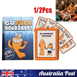 Go Fuc Yourself The Adult Go Fish Game You've Always Wanted Hilarious Card Game - Picture 1 of 12
