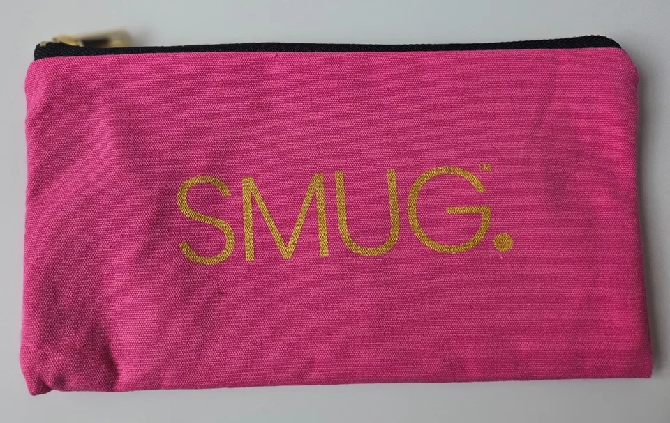 10 x Smug Pink Makeup Zipped Bag - Bulk Job Lot - Girls Party Hen doo Gifts