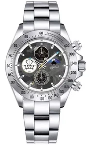 Rimuru Tempest Official Chronograph Watch 1.7in Stainless Steel Used with Diamon - Picture 1 of 3