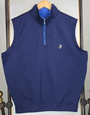 Chaleco de golf Fairway Greene x BIG FOOT CC WISCONSIN para hombre grande rendimiento 1/4 cremallera Foto 1 de 4