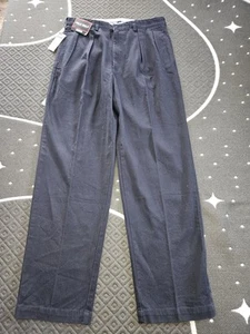 Vintage Polo Golf Ralph Lauren Herrenhose 34 x 32 blau Fairway Schild Wappen Logo neu mit Etikett - Bild 1 von 11