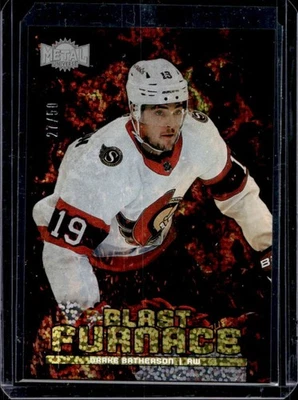 2024-25 Cubierta Superior Skybox Metal Universe Drake Batherson Alto Horno Dorado #/50 Foto 1 de 2