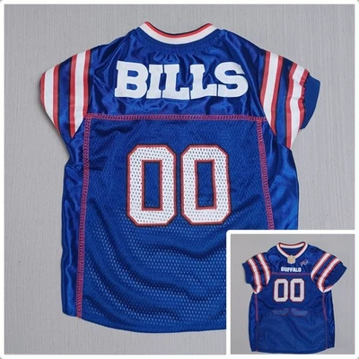 Camiseta Buffalo Bills Dog média (14-18") azul máfia NFL - Imagem 1 de 4