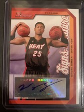 2005-06 Bowman Draft Picks & Prospects Wayne Simiens Signs Of The Future Auto