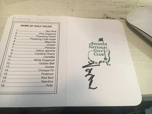 Tarjeta de puntuación de maestros firmada por Hiroyuki Fujita - Imagen 1 de 1