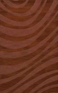 Red Waves Swirls Stripes Lines Transitional Area Rug Abstract DV12 - Picture 1 of 35
