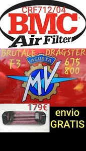 FILTRO AIRE BMC crf712/04 Mv AGUSTA - Picture 1 of 9