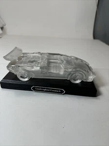 RARO 1987 LAMBORGINI COUNTACH, Collezione Hofbauer, CRISTALLO PIOMBO. Ala con chip - Foto 1 di 7
