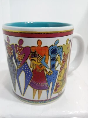 TAZA CORAZONES ABIERTOS.TAZA PEOPLE TOGETHER. TAZA WINE THINGS 2004 LAUREL BURCH. B359 Foto 1 de 4