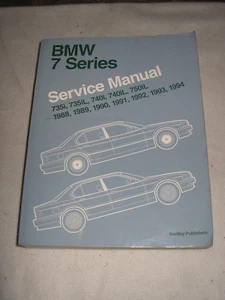 1988 1989 1990 1991 1992 1993 1994 BMW 7 SERIES SERVICE MANUAL 735i 740i 750il - Picture 1 of 1