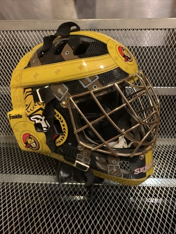 OTTAWA SENATORS Franklin Sports Replica Full Size Unsigned Goalie Mask NHL Cover
