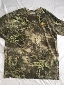 REALTREE Long Sleeve Camo Shirt Mens Size Large Cotton Blend Max-1 - Picture 1 of 10