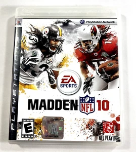 Madden NFL 10 Sony PlayStation 3 EA Sports 2009 Complete with Manual Tested - Picture 1 of 9