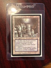 City Of Shadows X (1) The Dark Excellent/Near Mint  (RG) 4RCards