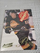 1994/95 ACTION PACKED DELUXE MAMMOTH CARD NHL HOCKEY PHOTO MM3  PAVEL BURE 