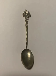 Vintage 4.5” Liechtenstein Souvenir Spoon Travel Collectible Home Decor Office - Picture 1 of 8