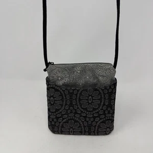 Maruca Cupcake Umhängetasche grau Gobelin Handtasche Handarbeit Colorado - Bild 1 von 11