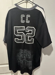 Majestic New York Yankees CC Sabathia #52 Signature Series Jersey Men’s 2XL - Picture 1 of 5