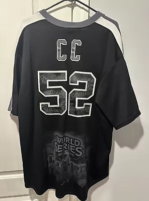 Majestic New York Yankees CC Sabathia #52 Signature Series Jersey Men’s 2XL - Image 1 of 4