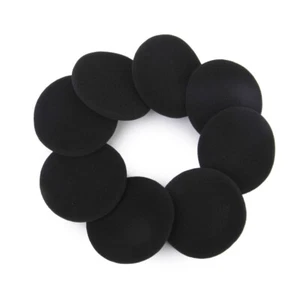4 Paar 60mm Ersatz Ohrpolster Schaum Pad Cover für Headset Kopfhörer Schwarz - Picture 1 of 9