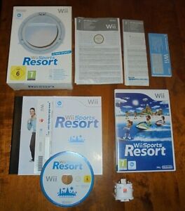 WII SPORTS RESORT NINTENDO WII BOXED & COMPLETE IN VGWC + FREE UK POST