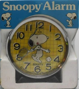 Vintage Peanuts Snoopy Equity Wecker Neu neu neuwertig selten - Bild 1 von 7