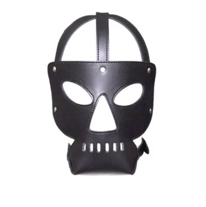 Fetish Bondage Gimp Hannibal Mask Muzzle FANCY DRESS - Picture 1 of 3