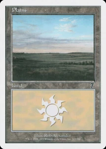 Magic MTG Tradingcard Seventh Edition 2001 Plains 343/350 - Imagen 1 de 1