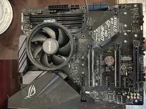 ASUS ROG Strix B450-F Gaming AM4 Socket ATX Motherboard - Photo 1/3