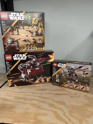 Pacote LEGO Star Wars – 75431 + 75401 + 75345 (selado / completo) - Imagem 1 de 4