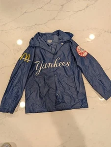 Vintage McDonald’s MLB New York Yankees Youth Rain Jacket Size medium READ - Picture 1 of 10
