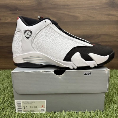 Air Jordan 14 Retro "Puntera Negra" 487471-160 Talla 11 Foto 1 de 4