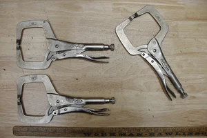 Old Used Tools 3 Vntg Original Peterson,Dewitt,Nebr,11R Vise-Grips,Welders,XLINT - Picture 1 of 13