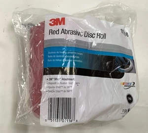 3M 01116 Red Abrasive Disc Roll  P80 6" Stikit - Bild 1 von 9