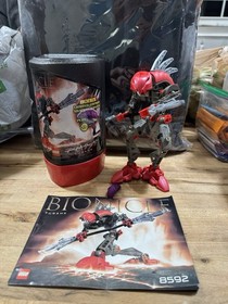 Lego Bionicle 8592 Rahkshi Turahk Shadow Kraata Edition w/Canister & Instruction