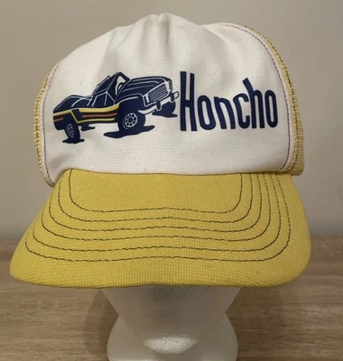 Sombrero Jeep Honcho de Colección Años 70 Jeep Sombrero Ajustable Snap Back Sombrero Gorra Foto 1 de 4