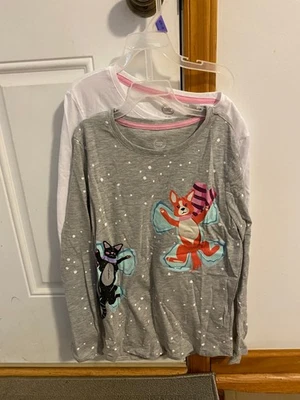 BRAND NEW GIRL'S 2 PACK SIZE XL 14/16 WONDER NATION LONG SLEEVE SHIRTS - Image 1 of 4