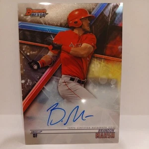 2018 Bowman's Best Brandon Marsh Auto Refractors #B18BMA - Picture 1 of 2
