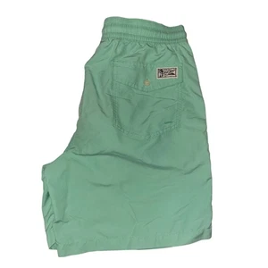 Pantalones Cortos de Natación Polo Ralph Lauren Para Hombres Pequeños Verde Cordón Malla Forrados DEFECTUOSOS - Imagen 1 de 24