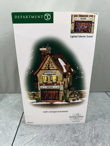 Department 56 Dickens Village Swift's Stringed Instruments - With Box 56.58753 - Picture 1 of 12