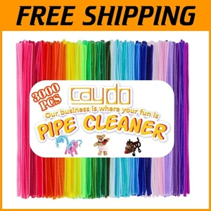 3000-Piece Chenille Stems & Wiggle Eyes Craft Kit - Picture 1 of 11