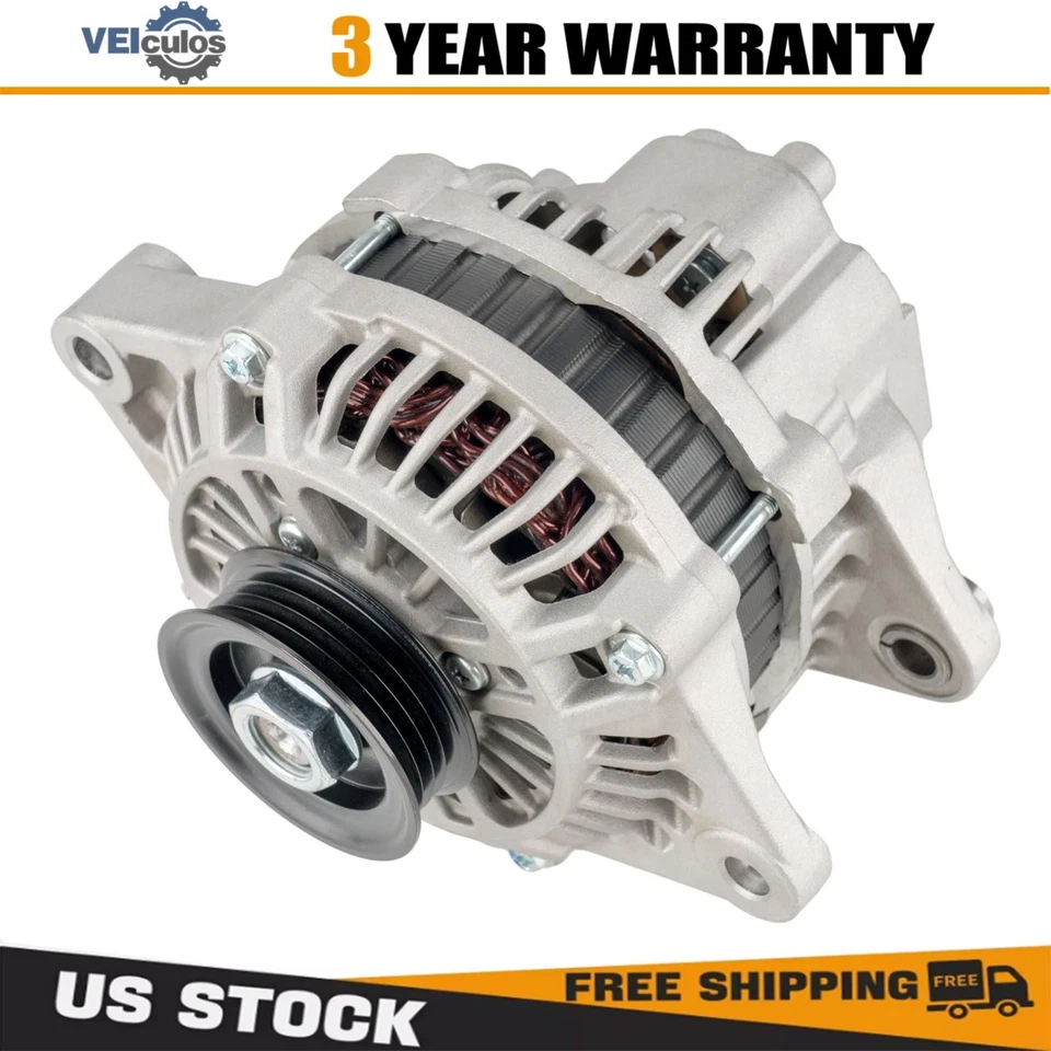 NEW Alternator For Chrysler Neon 2000-2004 Dodge Neon 1998-2005 2.0L 13735 - Image 1 of 4