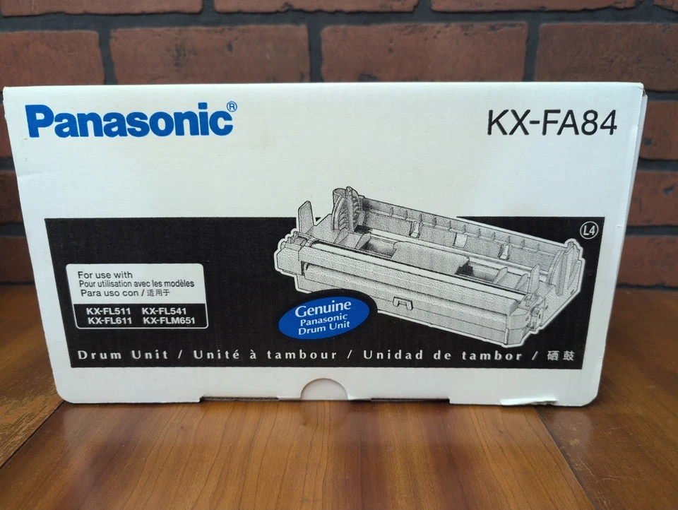 Unidad de batería negra Panasonic KX-FA84 / KXFA84 KX-FL511 KX-FL541 KX-FL611 KX-FLM651 Foto 1 de 4