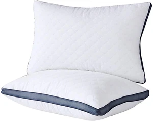 Pillows for Sleeping (2-Pack), Luxury Hotel Pillows Queen Size Set of 2,Bed Pill - Picture 1 of 12