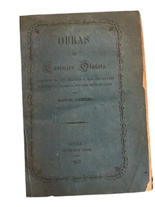 Obras de Casimiro Olañeta Coleccion folletos por Manuel Campero Sucre 1877 - Imagen 1 de 8