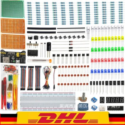 ESP32/ESP8266 Kontakte Steckboard Steckbrett Breadboard+Jumper Wire Kabel Set DE - Bild 1 von 4