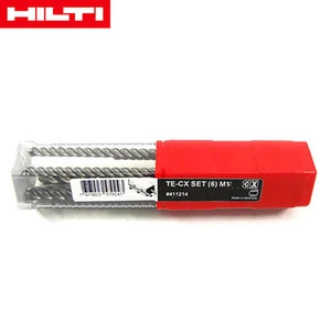 Hilti Hammer Bohrer Bit Set SDS-Plus TE-CX 6er Set M1 - Bild 1 von 2