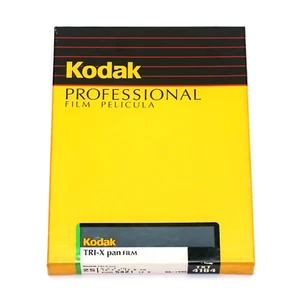 Kodak Tri-X Pan Film 5 x 7" versiegelte Schachtel mit 25 Blatt abgelaufen 06/... - Picture 1 of 6