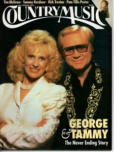 Country Music July/August 1995 Tammy Wynette George Jones CMSA Johnny Horton - Bild 1 von 4