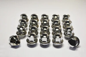20 tuercas para rueda de aleación hexagonales M12 x 1,5, estilo OE, 19 mm (cromo) - Imagen 1 de 2